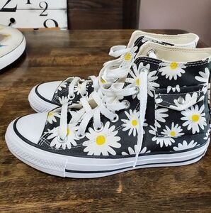 Converse Black and White High-Top Sneakers